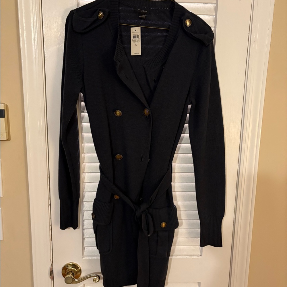 Double-Breasted Cardigan